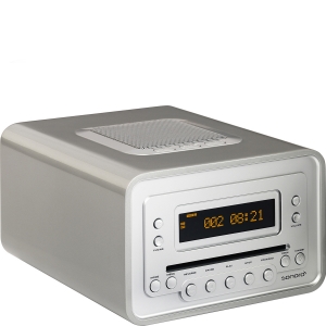 Sonoro Cubo Radio Cd-Player - silber | EXQUISIT24