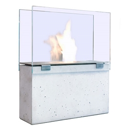 Conmoto Feuerstelle Muro mit Glas 