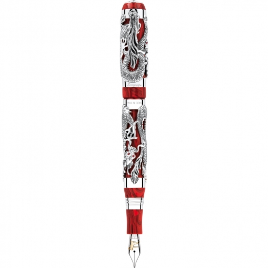 Montegrappa Fller Icons Dragon Bruce Lee Silber 